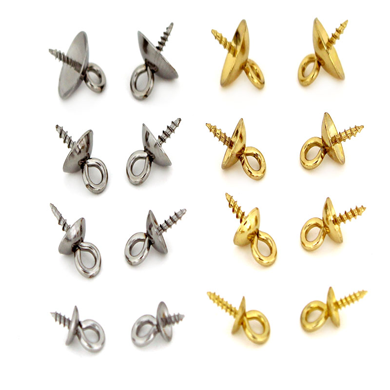Jewelry Making Eye Pins - 20Pcs Stainless Steel Clasps Hooks Screw