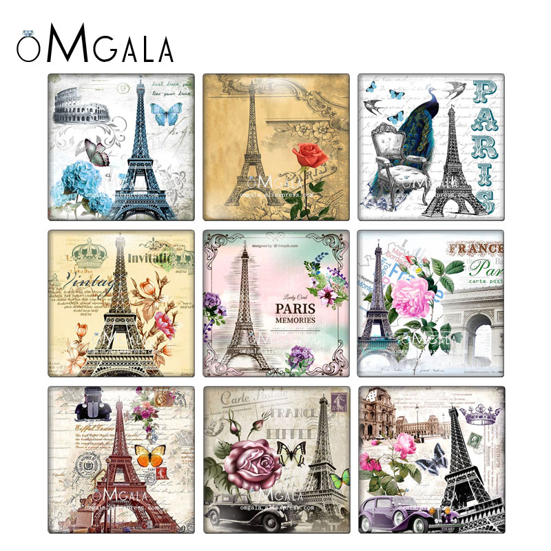 Jewelry Making Paris - Vintage Paris Tháp Eiffel Nghệ Thuật