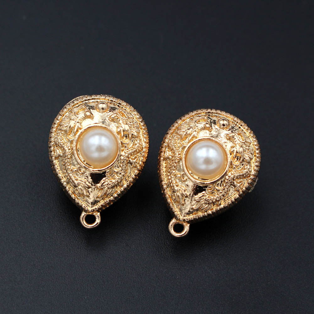 Jewelry Making Dubai - 10pair Stud Clip Earrings Post Drop