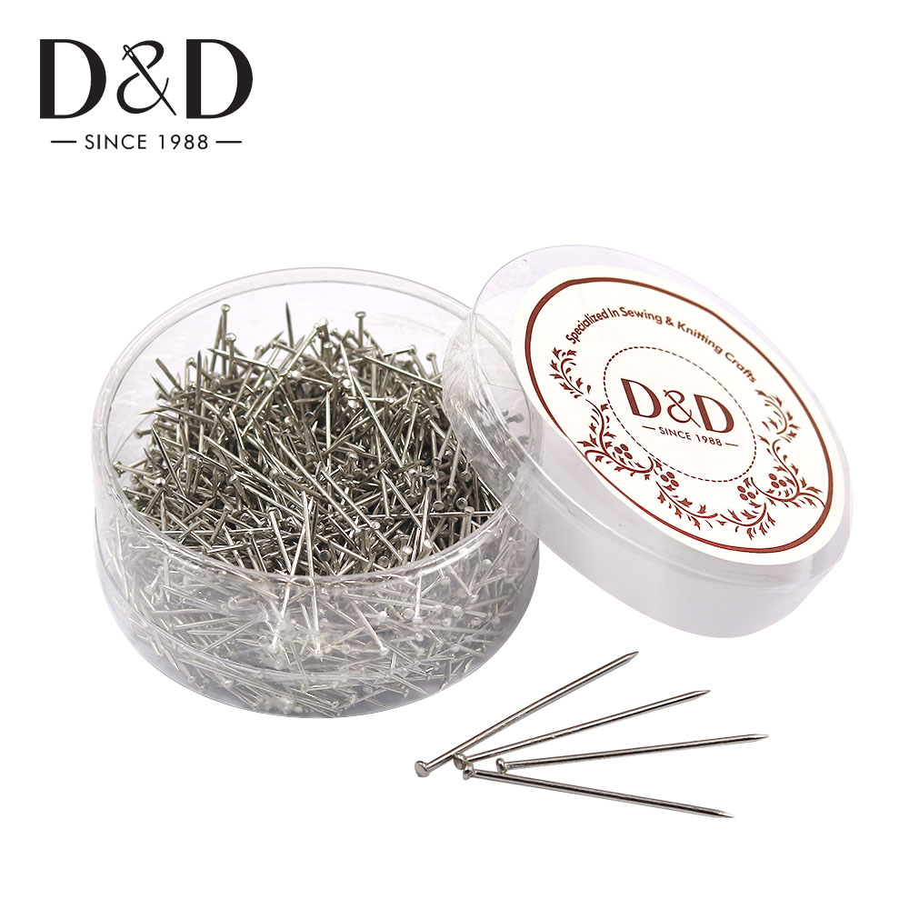 Jewelry Making Head Pins - Bộ 900 26Mm Inox Thẳng Chân