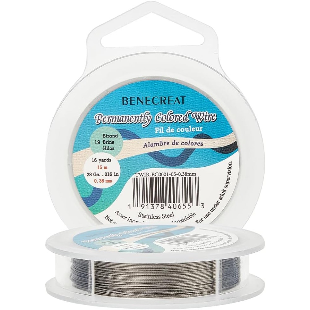 Jewelry Making Course - 19 Strands Bead String Wire (0.015