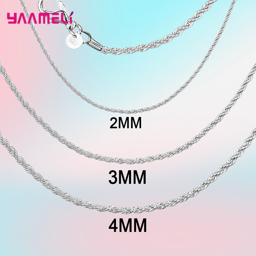 Lobster Clasp Silver - Top Sale Real Pure 925 Sterling