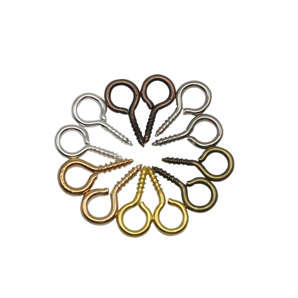Jewelry Making Eye Pins - 200pcs Small Tiny Mini Metal Eyepins