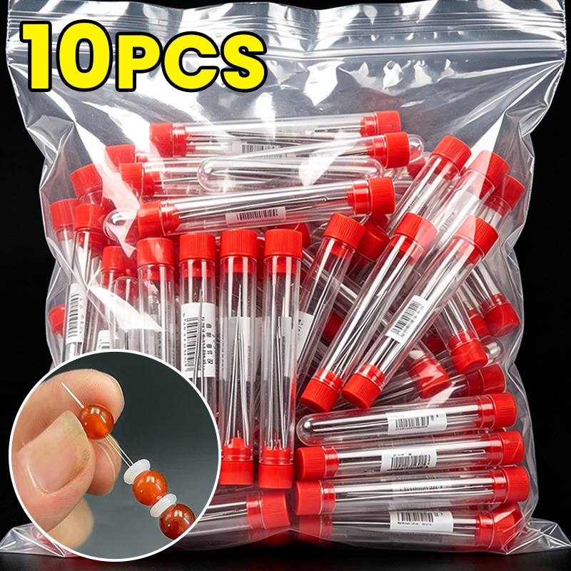 Jewelry Making Course - 1/10pcs Open Beading DIY Bead Needle