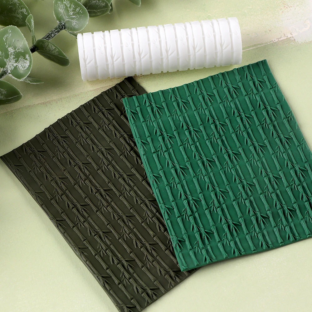 Jewelry Making Paris - Bambu Pattern Polymer Clay Texture Roller