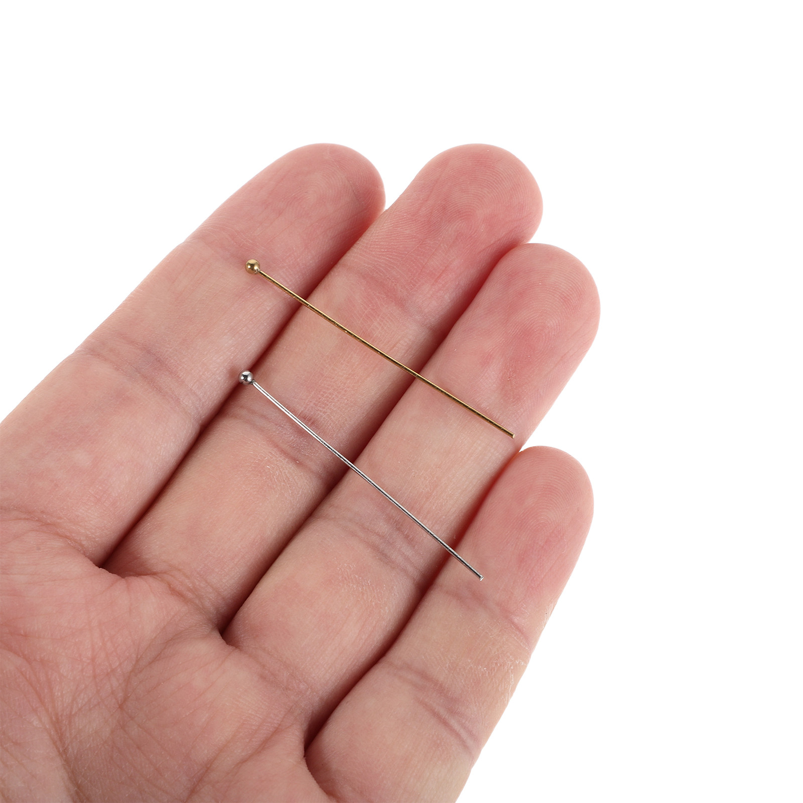 Jewelry Making Head Pins - 100Pcs Stainless Steel Ball Head Jewelry