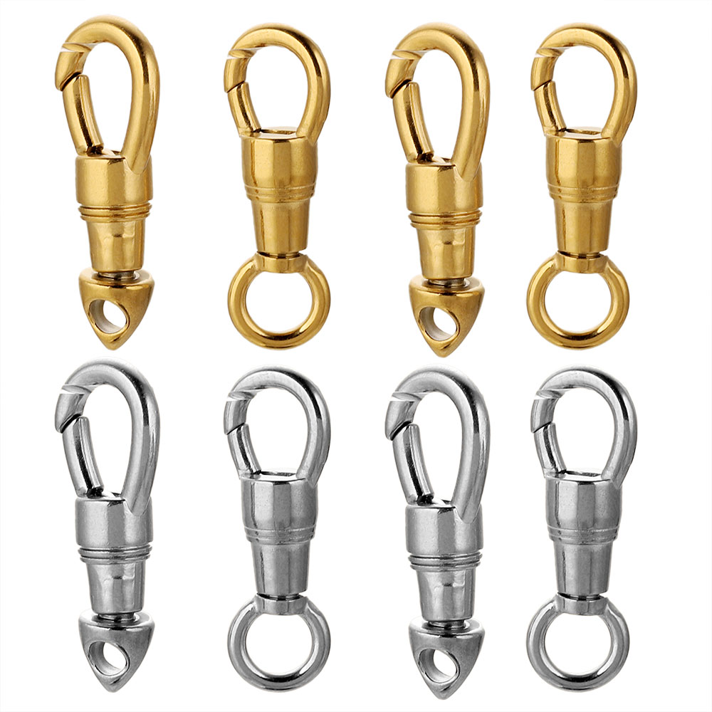 2pcs/lot Stainless Steel Bag K - đánh giá và giá Lobster Clasp Silver