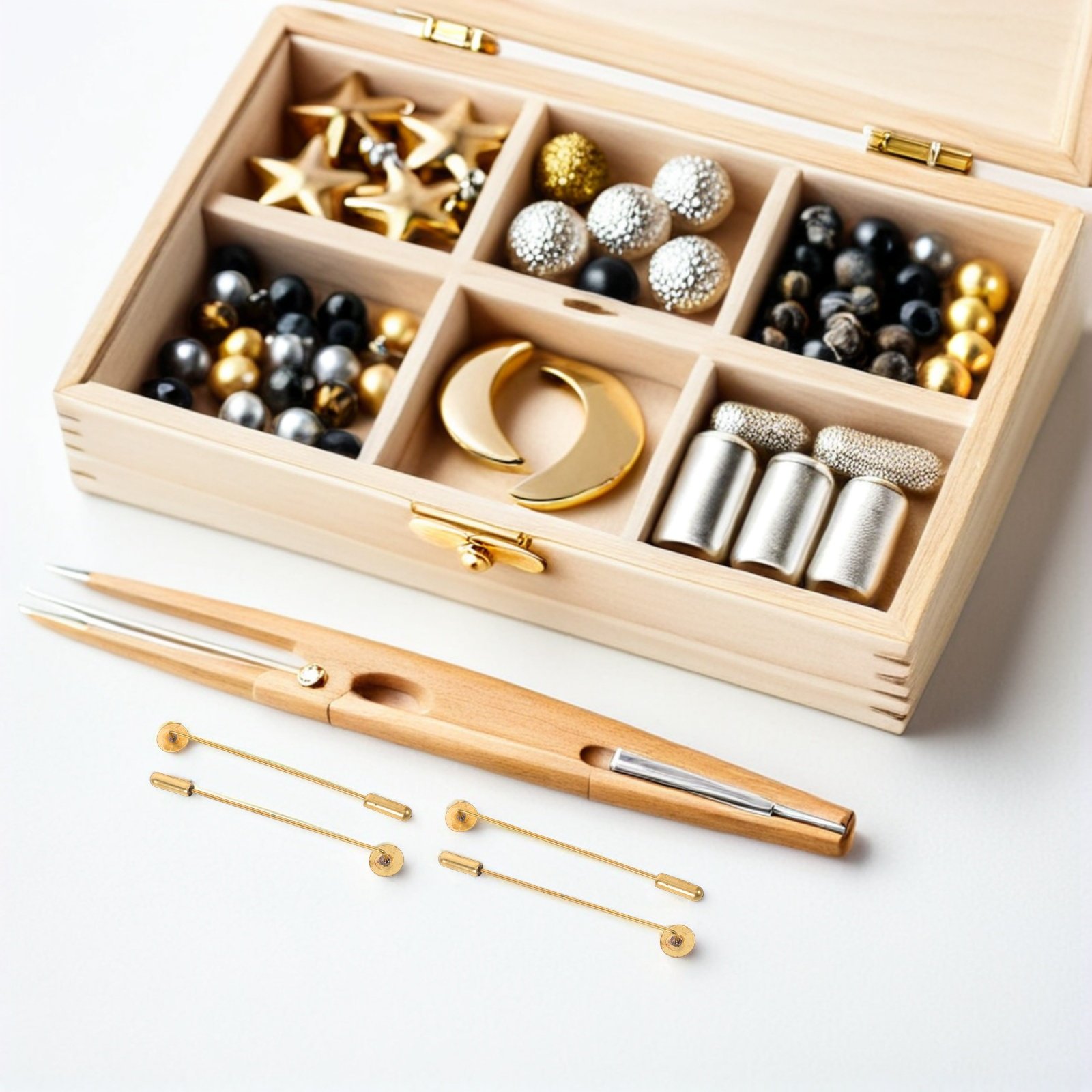 50Sets Pure Copper Flat Round  - đánh giá và giá Jewelry Making Tray