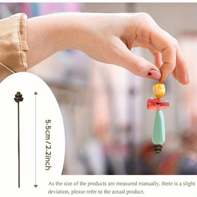 10PCS 55mm/2.17 Inch Head Pins - đánh giá và giá Jewelry Making Head Pins