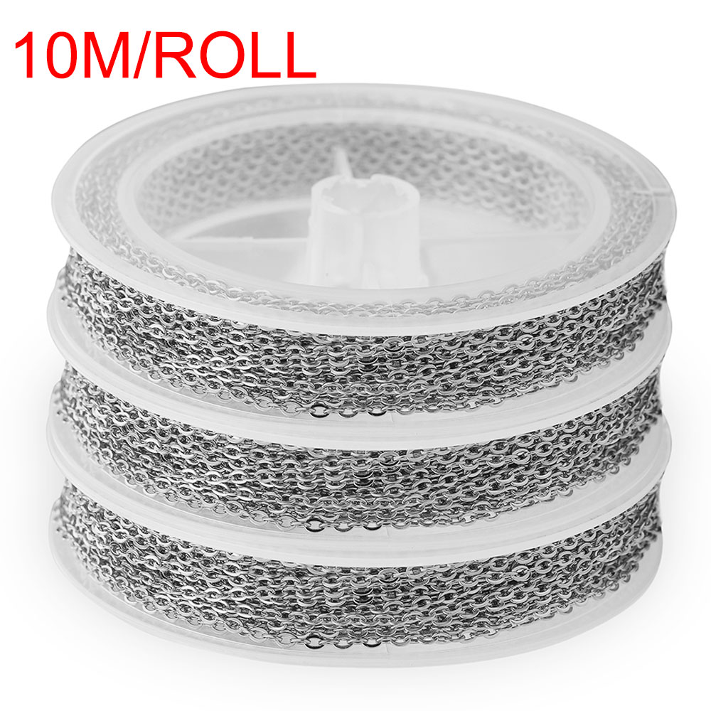 10m/roll No Fade Stainless Ste - đánh giá và giá Chain Roll Cable