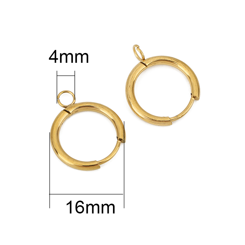 10pcs PVD Never Fade Earrings  - đánh giá và giá Jewelry Making Findings