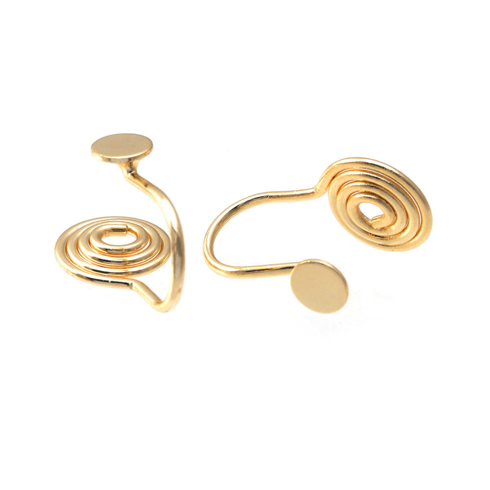 10PCS 4MM~14MM 18K Gold Color  - đánh giá và giá Jewelry Making Tray