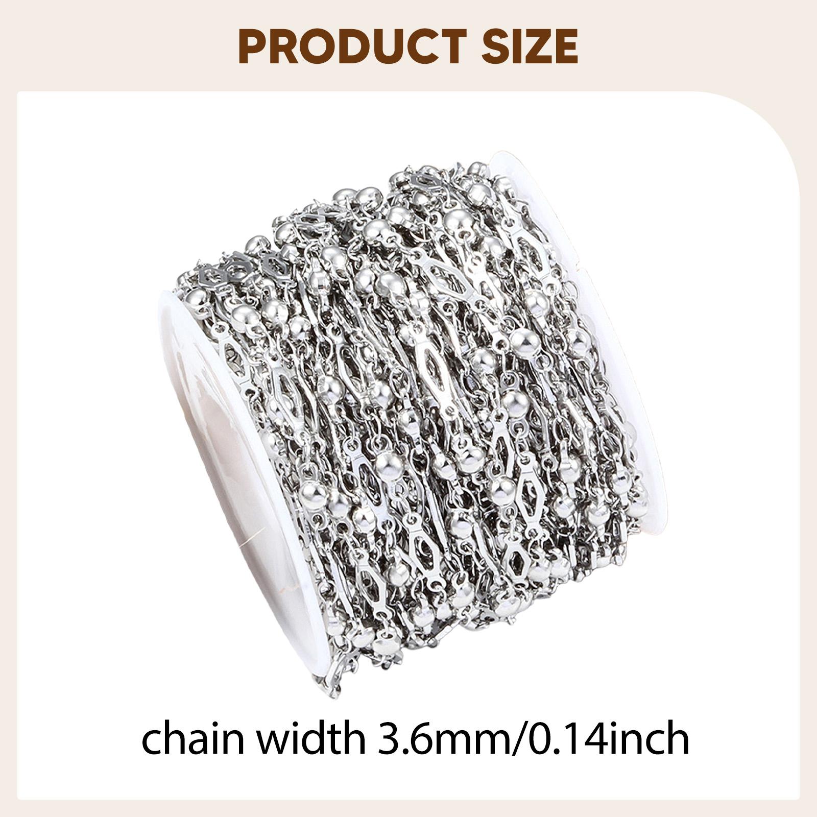DIY Jewelry Making Chain Ball  - đánh giá và giá Chain Roll Cable