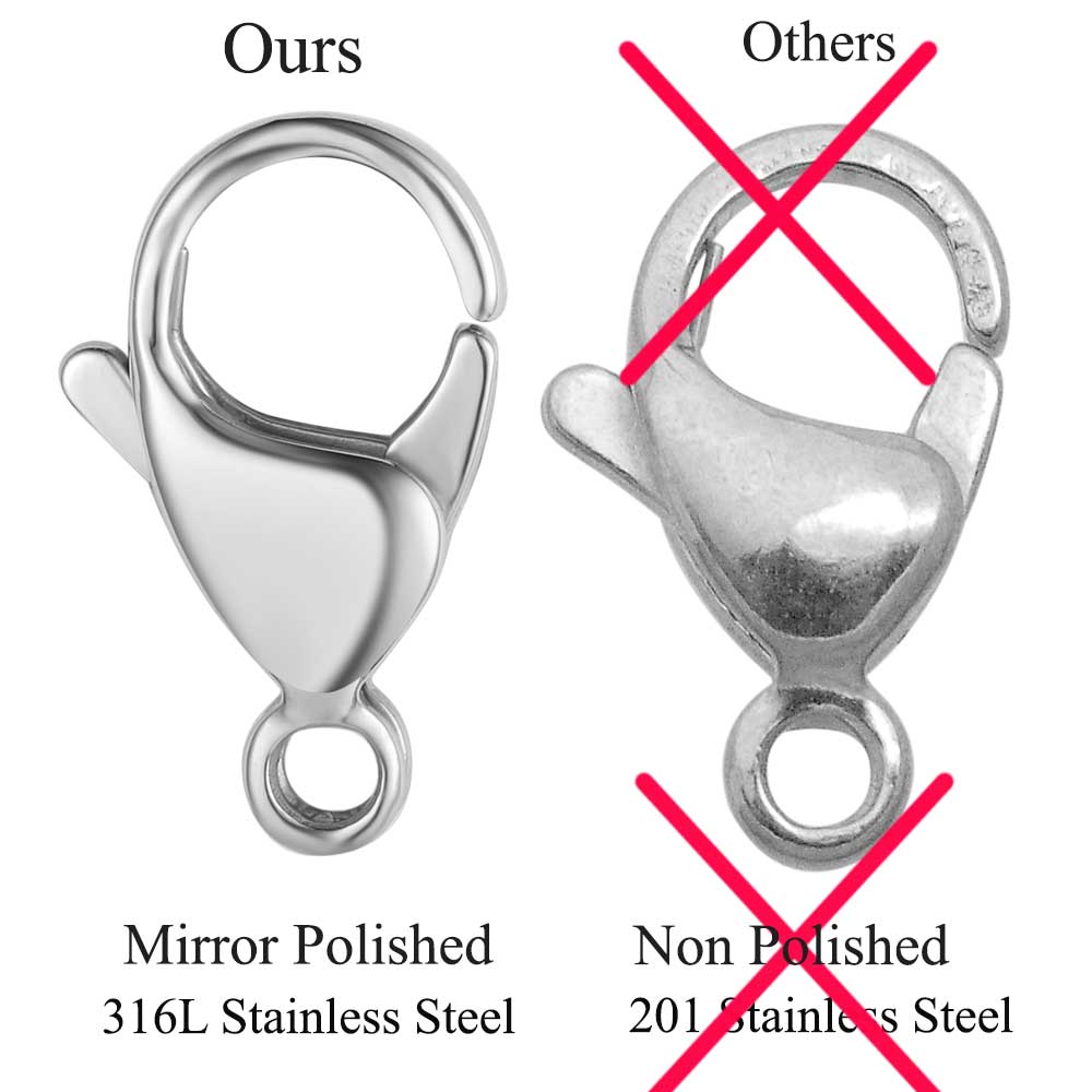 20/30/40 316L Stainless Steel  - đánh giá và giá Jewelry Making Hardware
