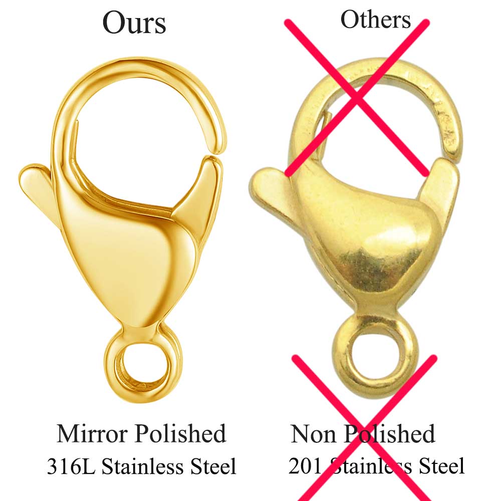 20/30/40 316L Stainless Steel  - đánh giá và giá Jewelry Making Hardware
