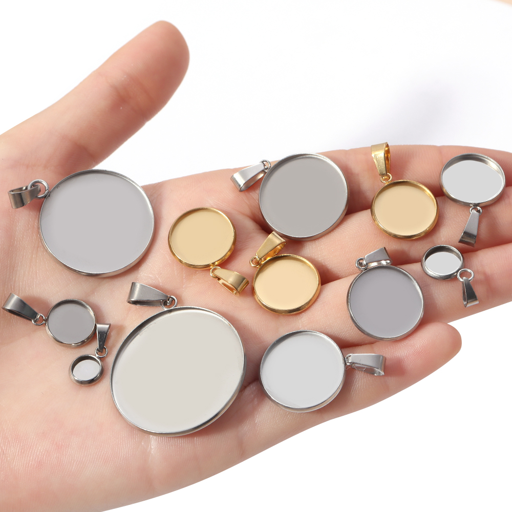 5-10pcs 6-30mm Stainless Steel - đánh giá và giá Jewelry Making Tray