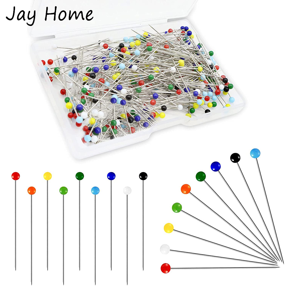 250PCS Sewing Pins Multicolor  - đánh giá và giá Jewelry Making Head Pins