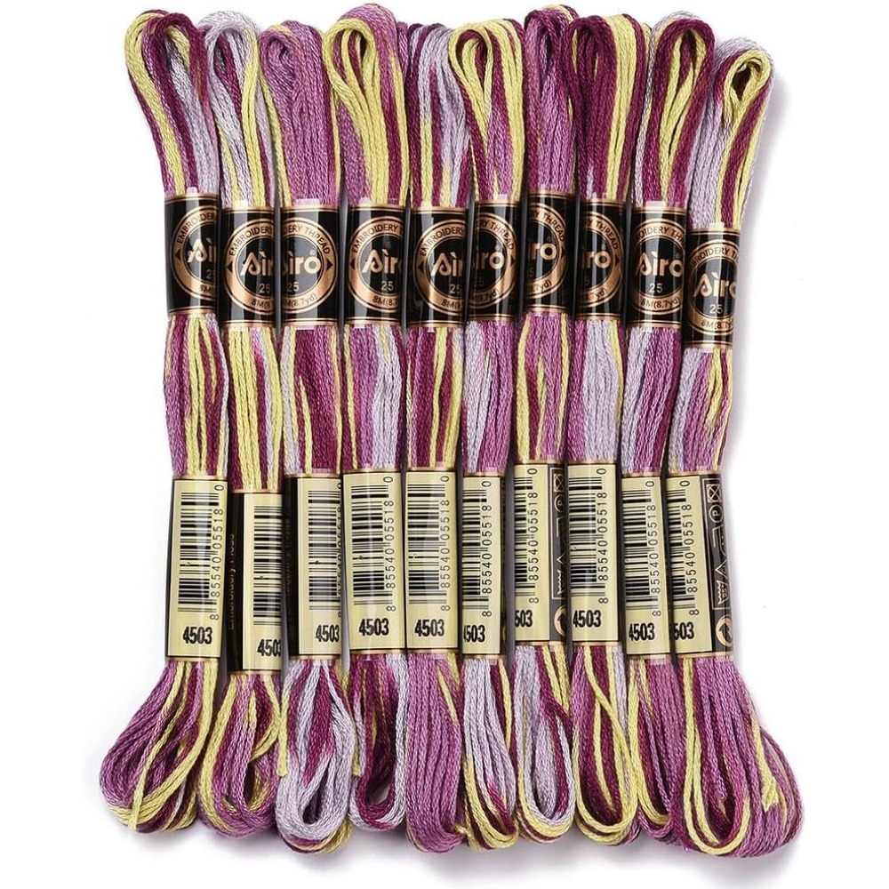 6 Strands Purple Variegated Em - đánh giá và giá Jewelry Making Course