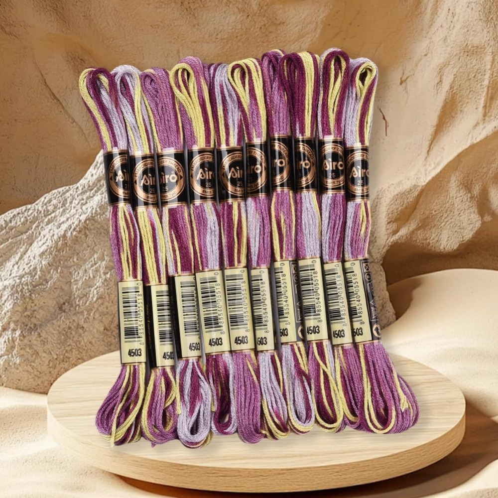 6 Strands Purple Variegated Em - đánh giá và giá Jewelry Making Course