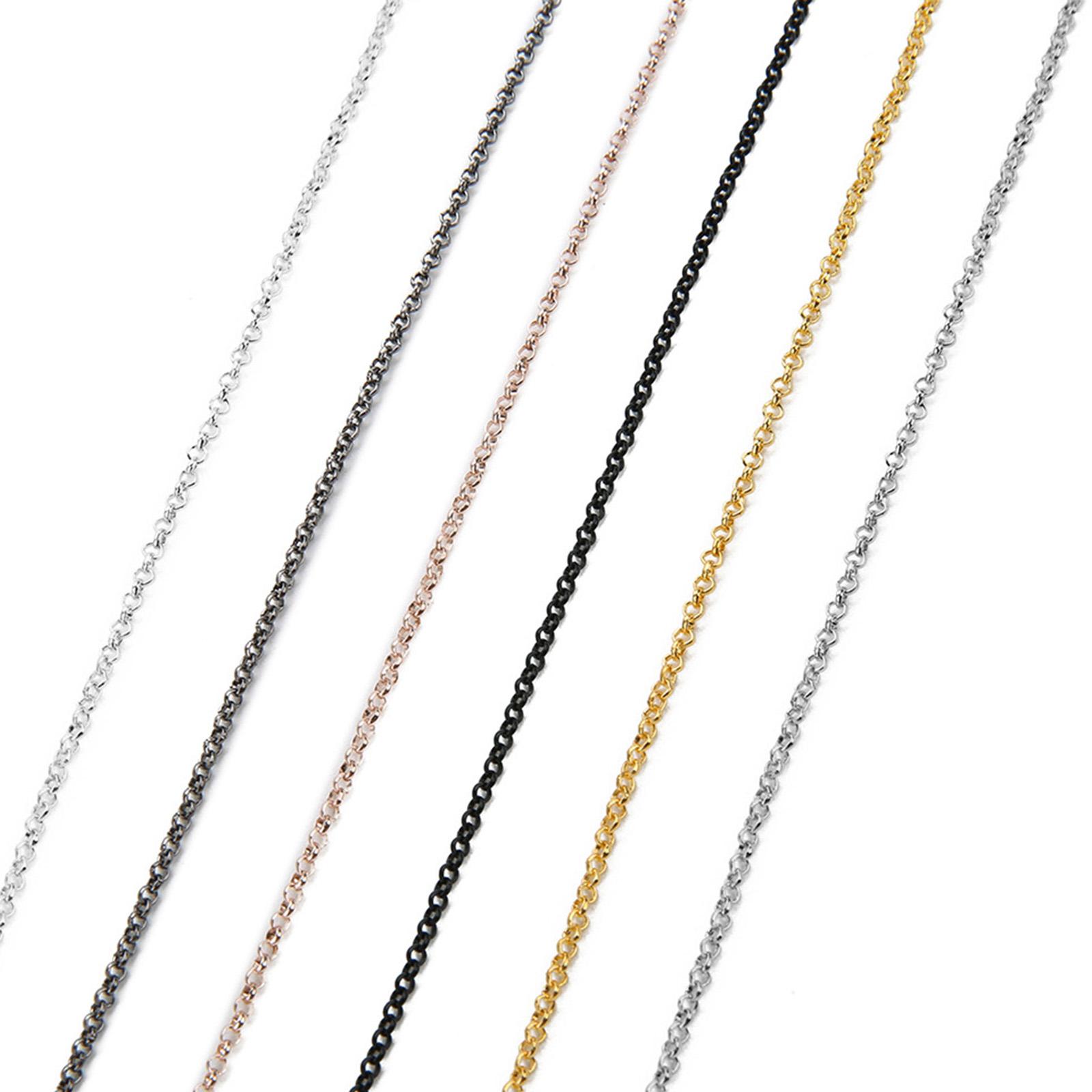 Iron Plated Necklace Chains Bu - đánh giá và giá Chain Roll Cable