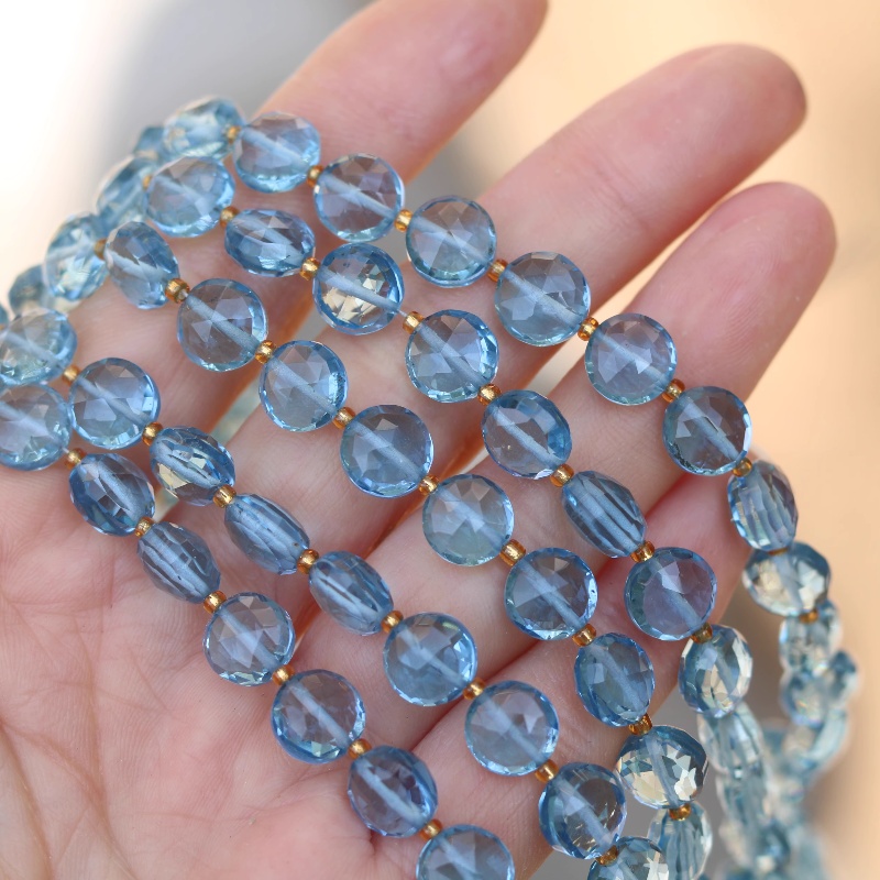 5pieces loose beads London blu - đánh giá và giá Jewelry Making In London
