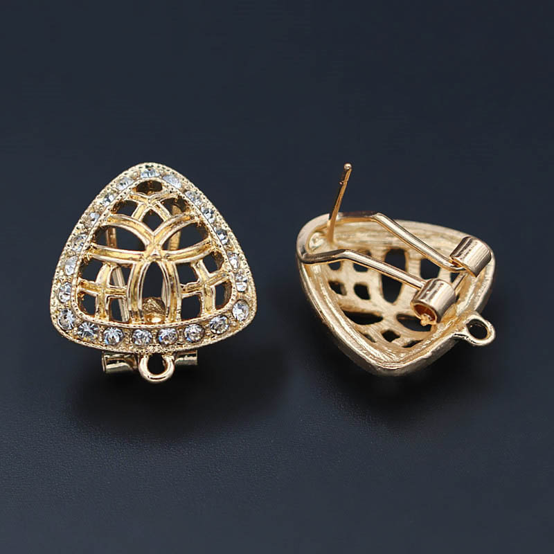 10pair Earrings Post with Loop - đánh giá và giá Jewelry Making Dubai