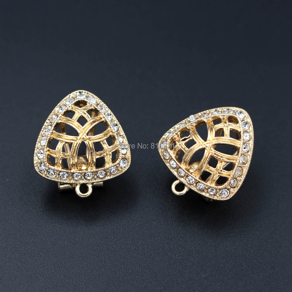 10pair Earrings Post with Loop - đánh giá và giá Jewelry Making Dubai