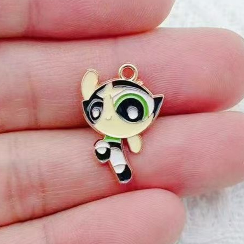 10pcs Alloy Oil-Dripping Carto - đánh giá và giá Jewelry Making Accessories