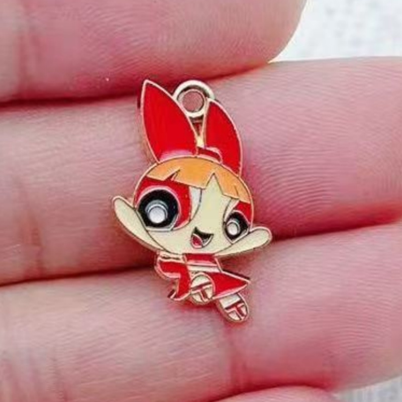 10pcs Alloy Oil-Dripping Carto - đánh giá và giá Jewelry Making Accessories
