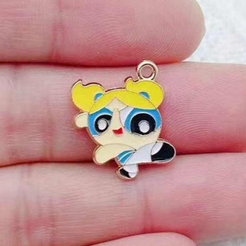 10pcs Alloy Oil-Dripping Carto - đánh giá và giá Jewelry Making Accessories