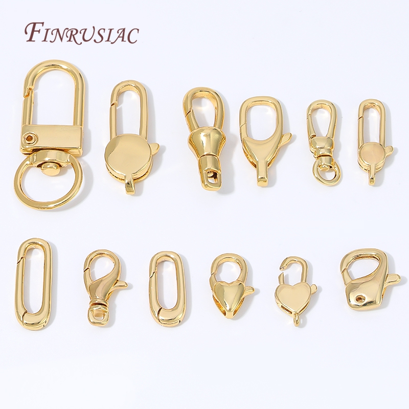 18K Gold Plated Mini Heart Spr - đánh giá và giá Jewelry Making Findings