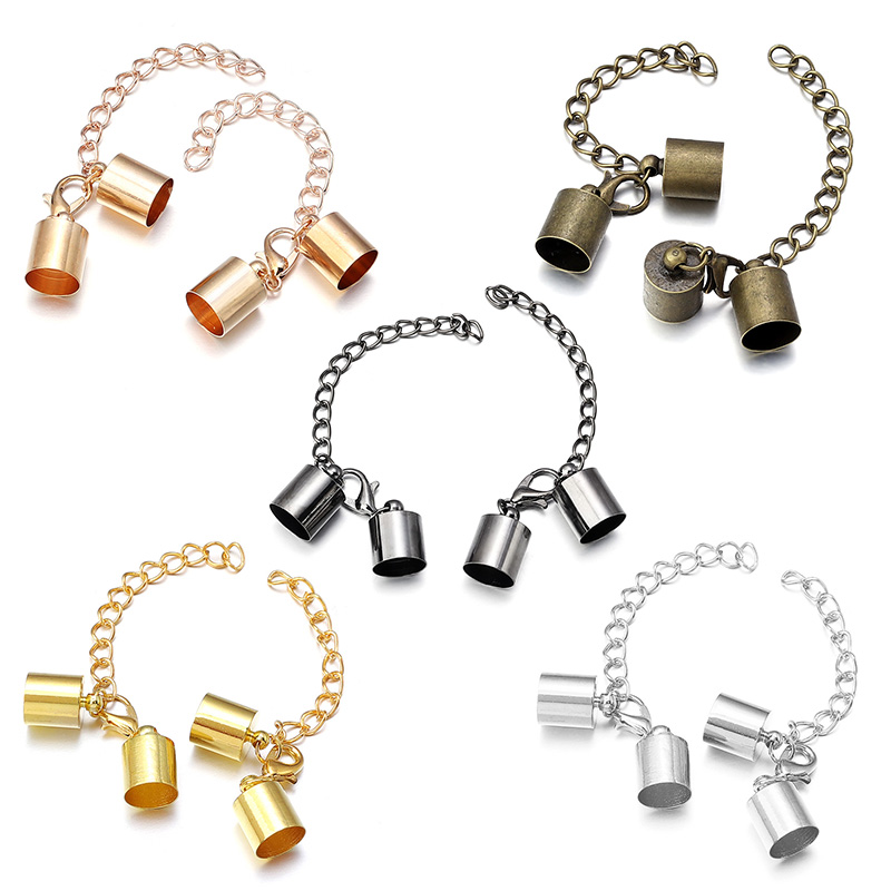 10Sets Leather Cord End Caps W - đánh giá và giá Jewelry Making Hardware