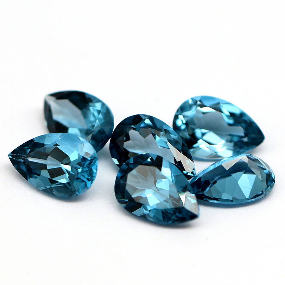 20pcs Real Natural Stone Pear  - đánh giá và giá Jewelry Making In London
