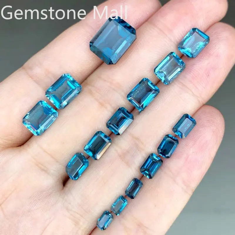 Emerald Cut Natural Topaz 4mm* - đánh giá và giá Jewelry Making In London