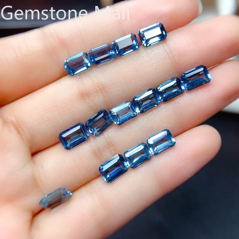 Emerald Cut Natural Topaz 4mm* - đánh giá và giá Jewelry Making In London