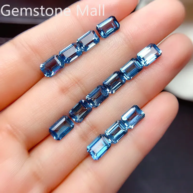 Emerald Cut Natural Topaz 4mm* - đánh giá và giá Jewelry Making In London