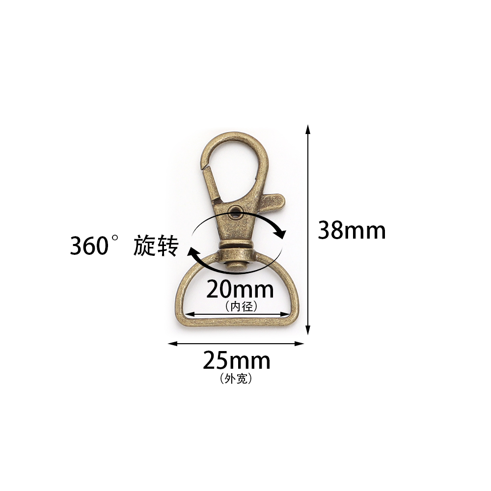 10pcs/lot Metal Swivel Clasps  - đánh giá và giá Jewelry Making Hardware