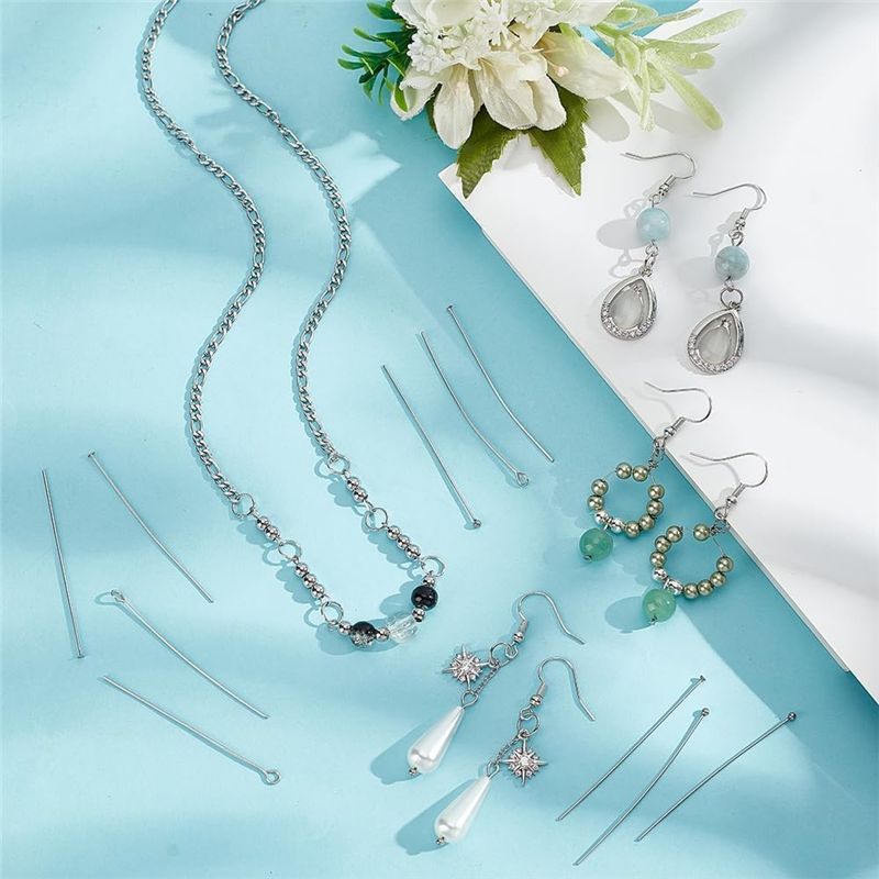 A01F-Hot 300 Pcs 1.6 Inch 304  - đánh giá và giá Jewelry Making Eye Pins