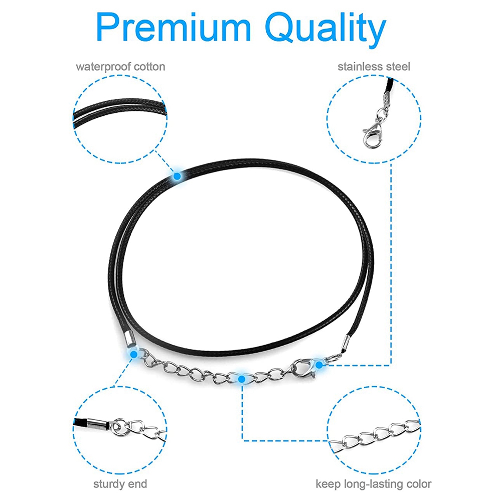 ABQR 24PCS Cord Necklace, 20 i - đánh giá và giá Jewelry Making Diy