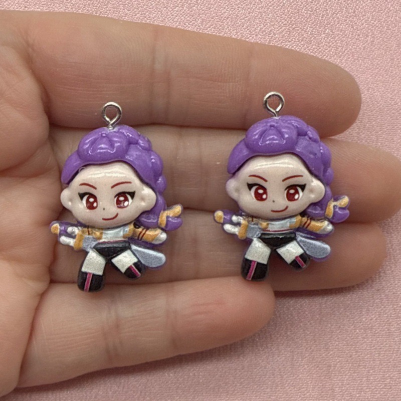 10pcs resin cartoon pendant, D - đánh giá và giá Jewelry Making Accessories