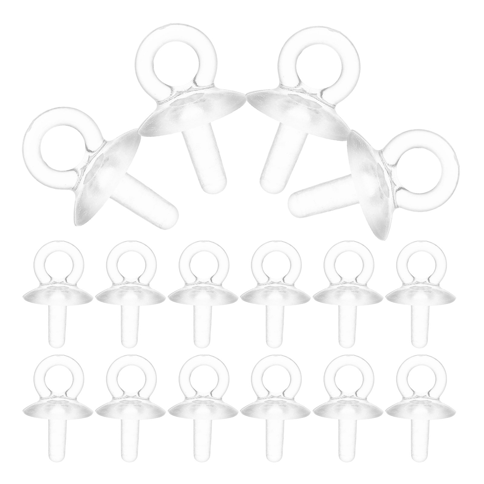 100Pcs Resin Cup Eye Pins Pear - đánh giá và giá Jewelry Making Eye Pins