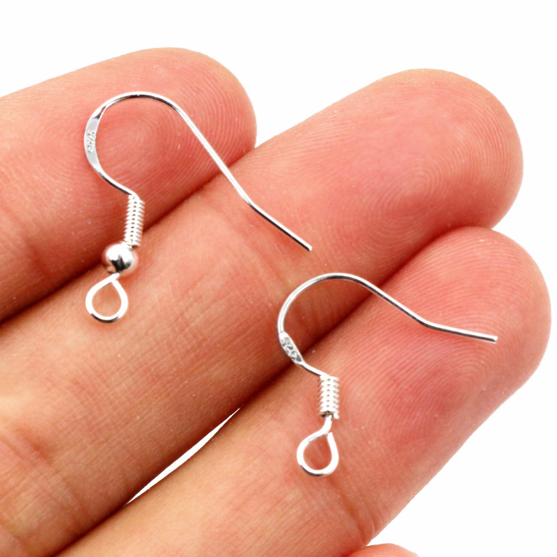 50Pcs 16Mm 925 Sterling Bạc Mạ - đánh giá và giá Jewelry Making Findings