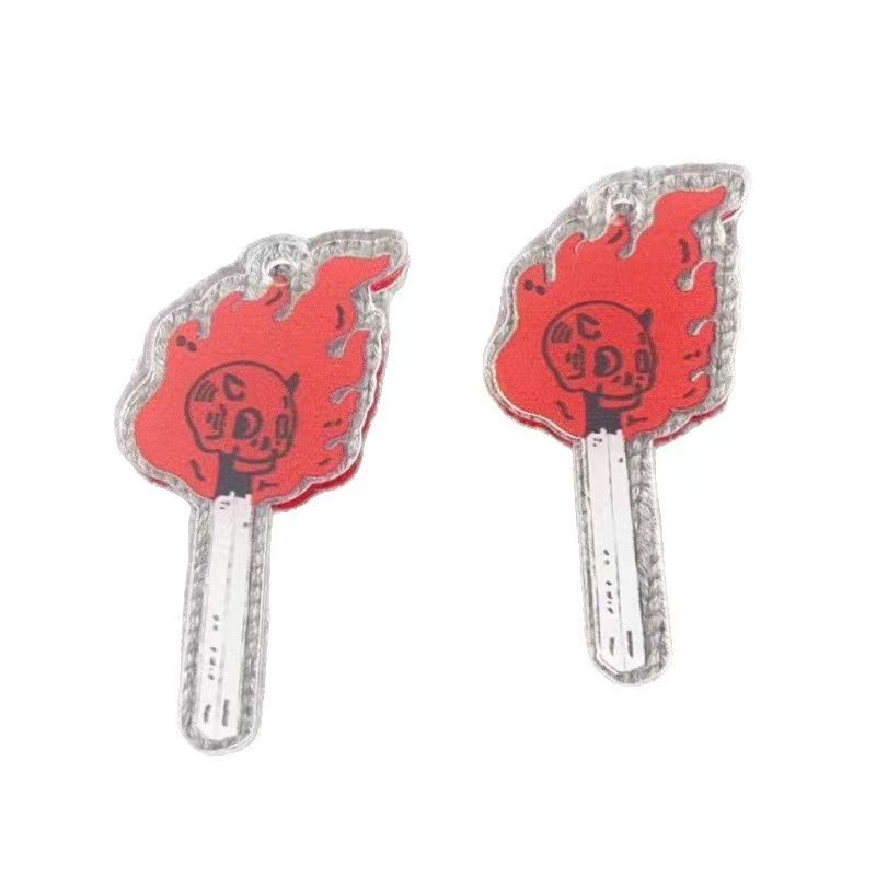 10pcs acrylic skull pendant, D - đánh giá và giá Jewelry Making Accessories