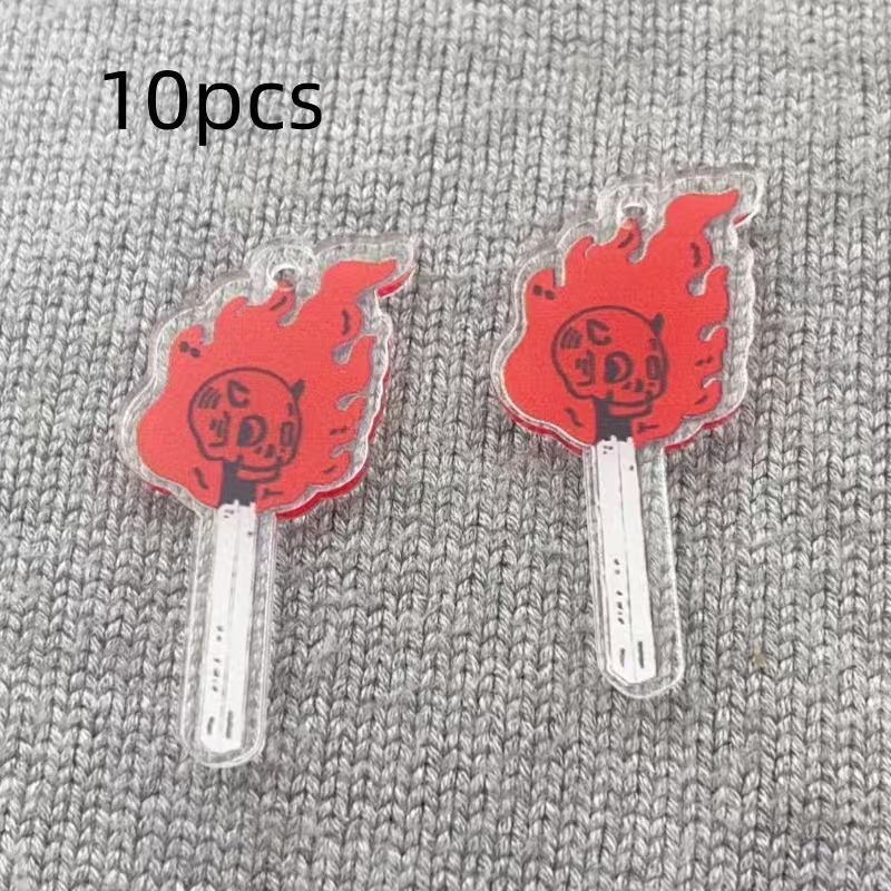 10pcs acrylic skull pendant, D - đánh giá và giá Jewelry Making Accessories