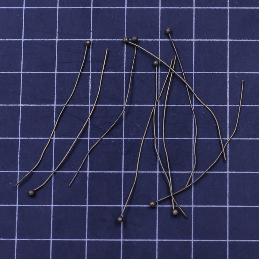 100Pcs Copper Ball Head Pins N - đánh giá và giá Jewelry Making Head Pins