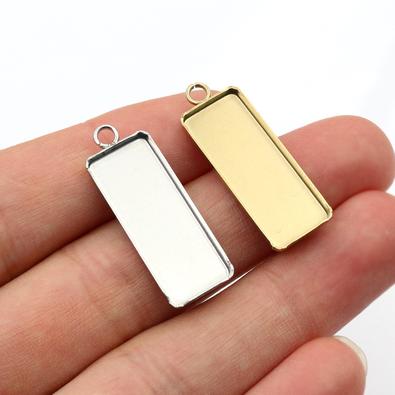 5-10pcs thép không gỉ hình chữ - đánh giá và giá Jewelry Making Tray