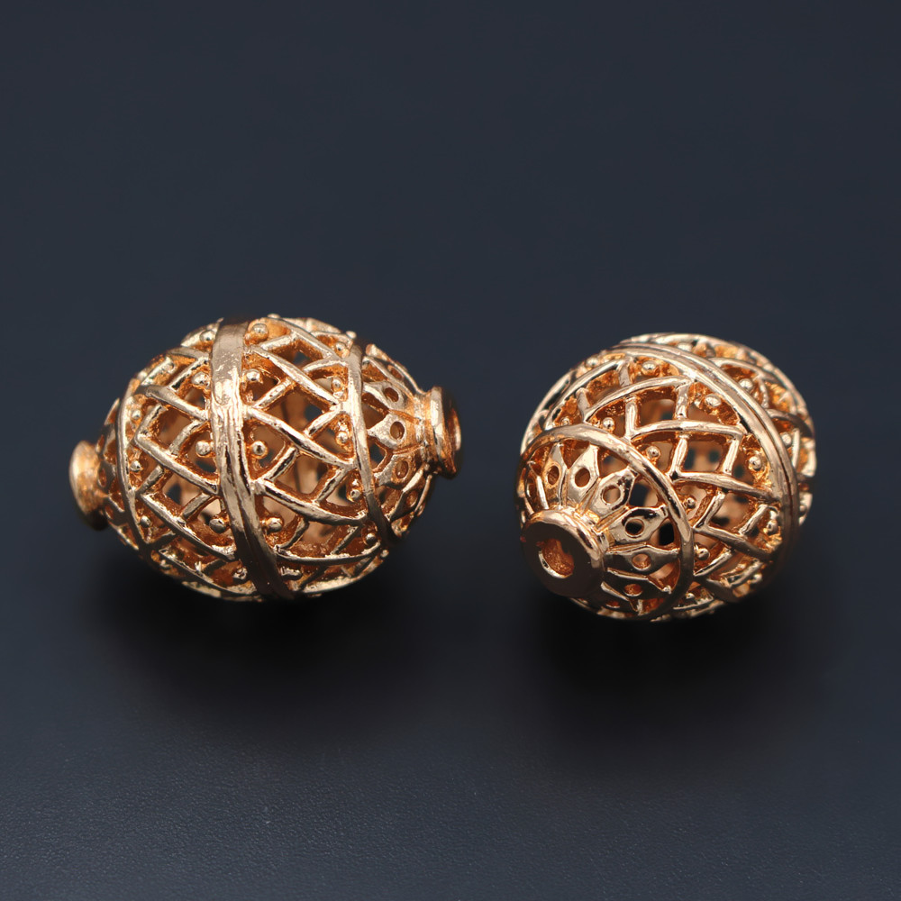 10pcs Nigerian Dubai Gold Spac - đánh giá và giá Jewelry Making Dubai