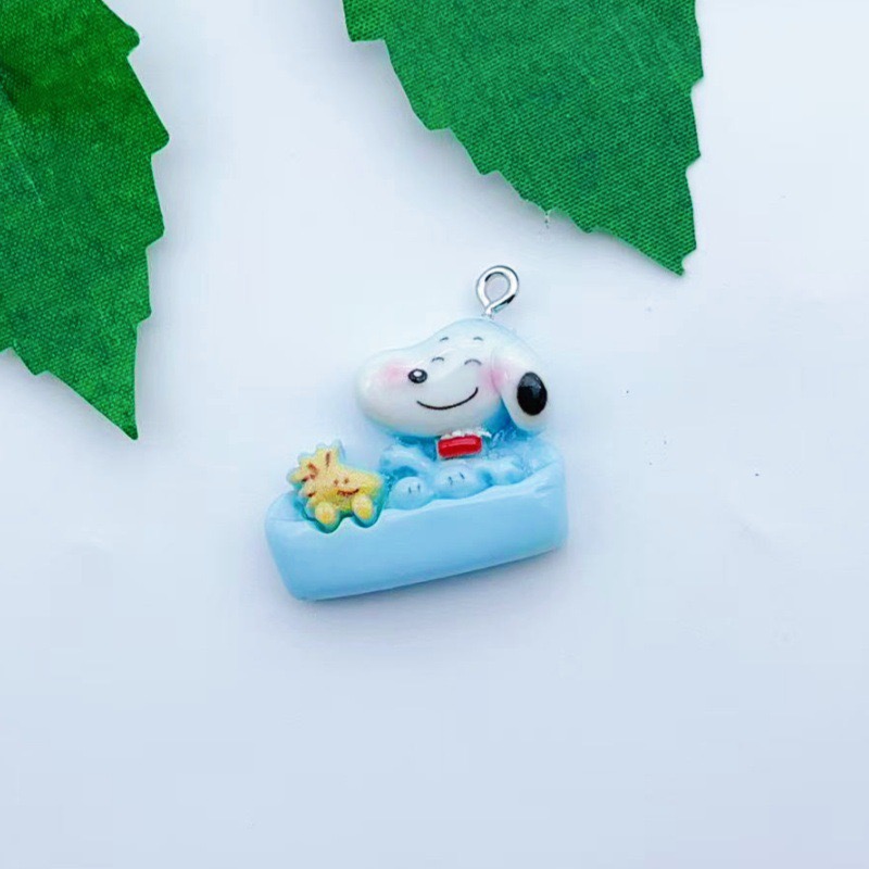 12pcs resin cartoon dog pendan - đánh giá và giá Jewelry Making Accessories