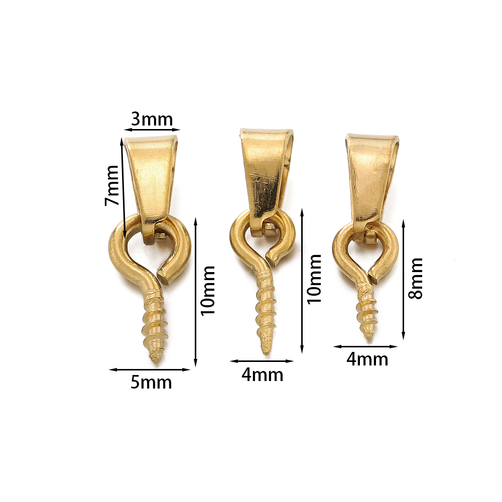 20pcs Stainless Steel Screw Ey - đánh giá và giá Jewelry Making Eye Pins