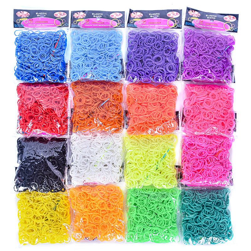 600 pieces Colorful Rubber Ban - đánh giá và giá Jewelry Making Course